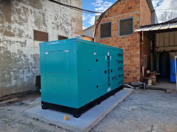 Generador diésel silencioso de 320kW exportado a Madagascar