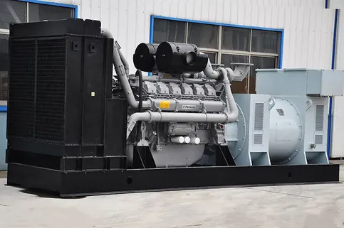 Grupo electrógeno diésel con motor Perkins, DB-1000GF