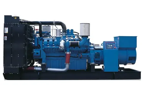 Grupo electrógeno diésel con motor MTU, DB-1400GF